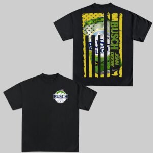 Busch Light John Deere US Flag T-Shirt