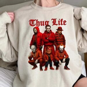 Halloween THUGLIFE Sweatshirt, Halloween Graphic Sweatshirt