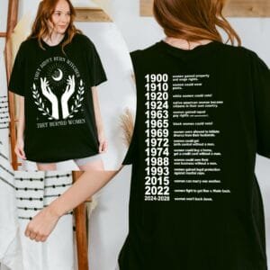 They Didn't Burn Witches Shirt, Female Feminist T-shirt