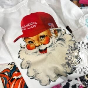 Unisex Christmas Vintage Santa Crewneck