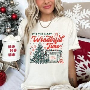 Christmas Time Shirt, It’s The Most Wonderful Time Tee